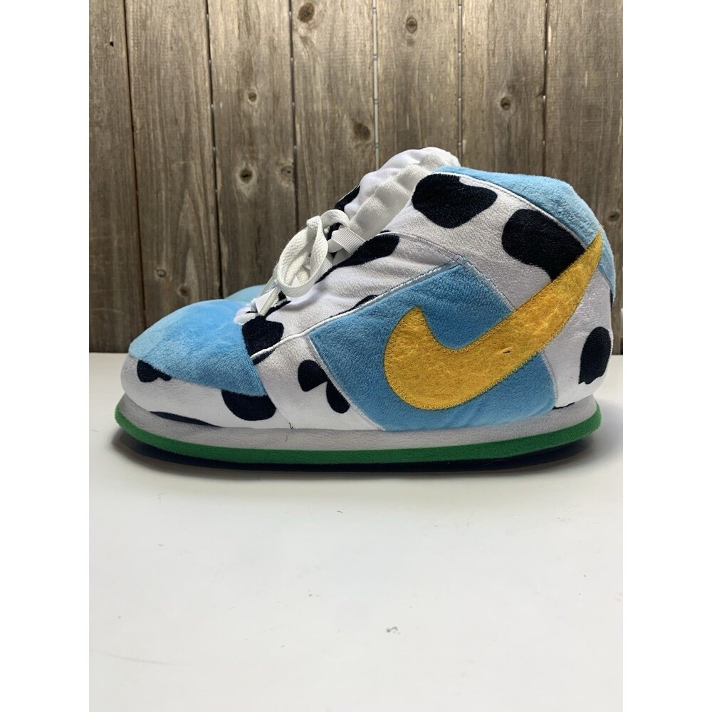 Chunky Dunk Plush Slippers Fits Men’s US Shoe Size 5-10 - Picture 4 of 8